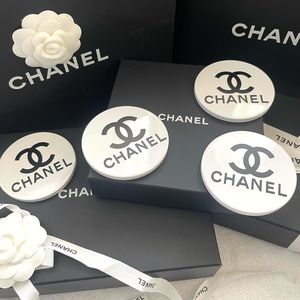 Chanel cup coasters